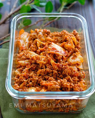 万能キムチ肉味噌