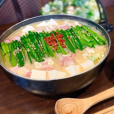 濃厚白味噌 モツなしモツ鍋