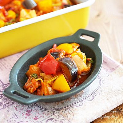 あると便利！！コクうま洋風常備菜。我が家のカポナータ