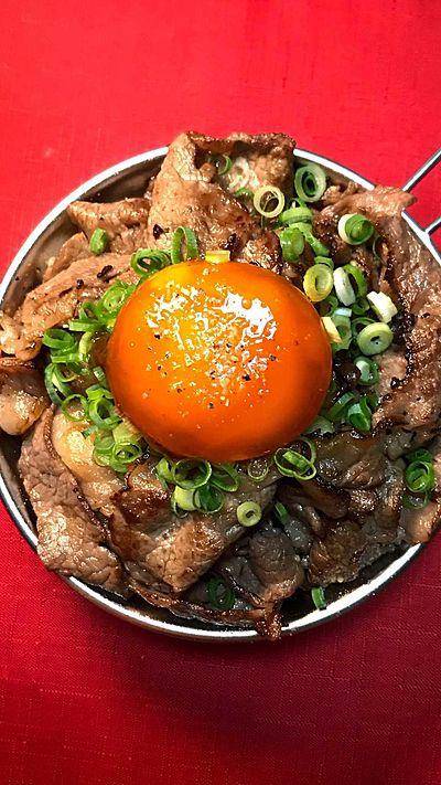 なんちゃってすき焼き丼