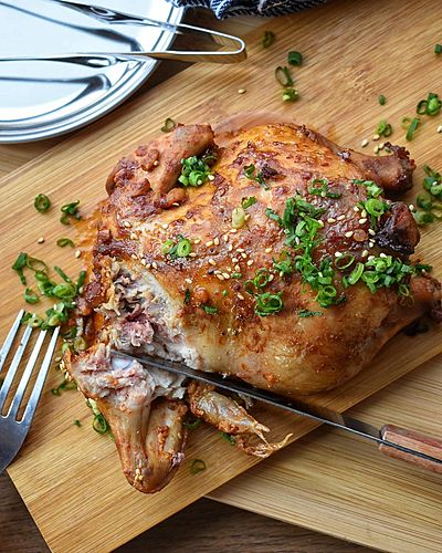 ひな丸鶏de担々風焼き