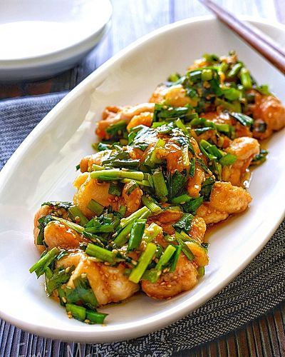 ごまニラチキン