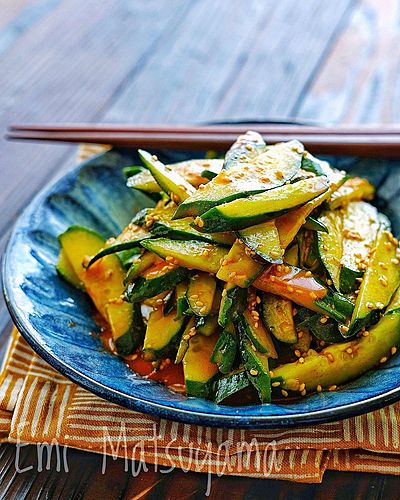 きゅうりのピリ辛コチュジャン和え