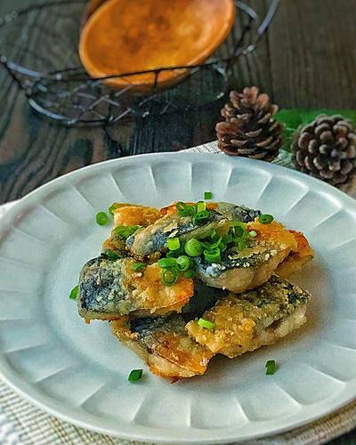 塩さばの唐揚げ焼き