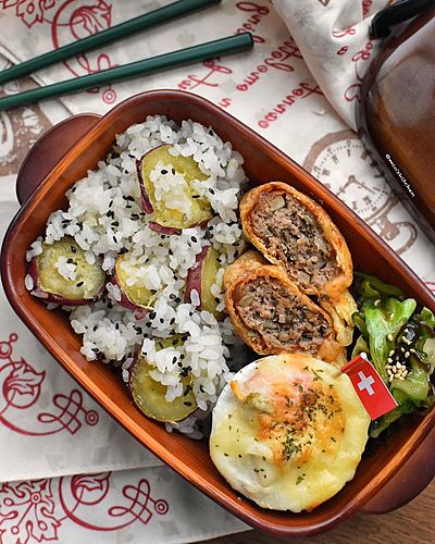 さつまいもの炊き込みご飯