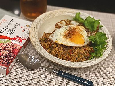 簡単ガパオライス風