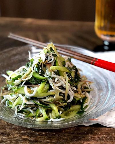 工程2つのすぐでき1品！大葉大量消費の薬味のナムル ㅤㅤㅤㅤㅤㅤㅤㅤㅤㅤㅤㅤㅤ