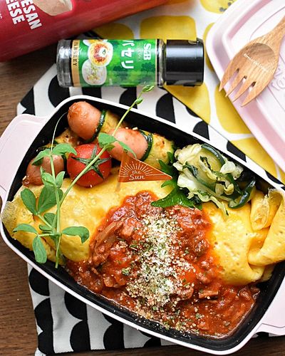 ズッキーニのウィンナー巻き