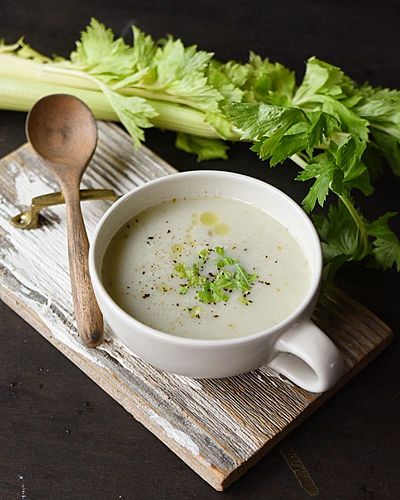 セロリのポタージュ