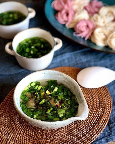 ニラとザーサイの中華ダレ