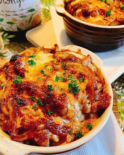 ハッシュドポークドリア