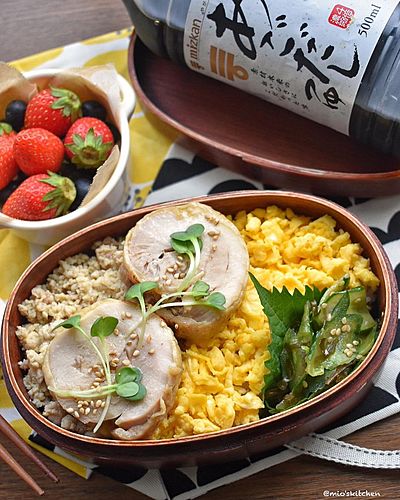 味付け1つの鶏チャーシュー