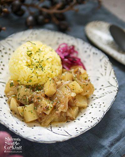 ジャガイモのフェヌグリークカレー