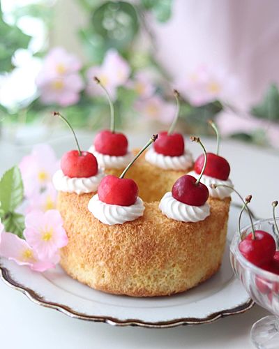 ふわふわシフォンケーキ