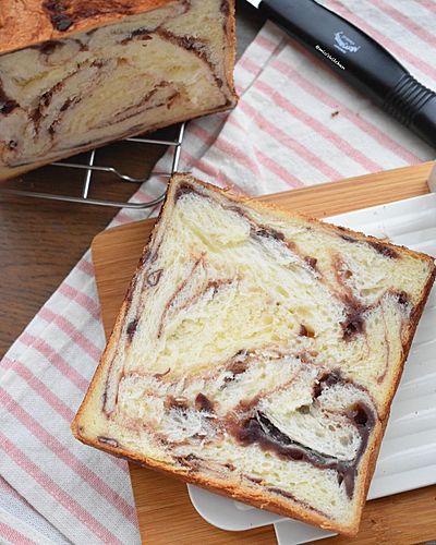 あんマーブル角食