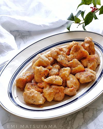 ジューシー！白だしレモンチキン﻿