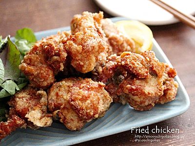 梅が良いアクセントに♪女子ウケ抜群♡梅しそ唐揚げ