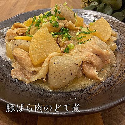 豚ばら肉のどて煮