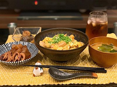 黄金比の親子丼