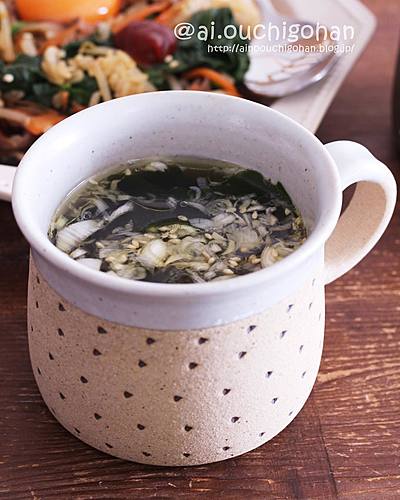 お湯を注ぐだけ＊簡単わかめスープ