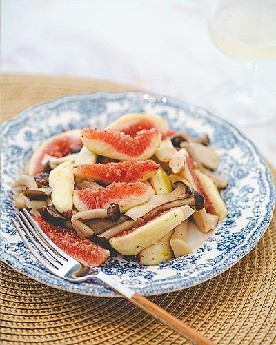 きのことイチヂクの簡単マリネ