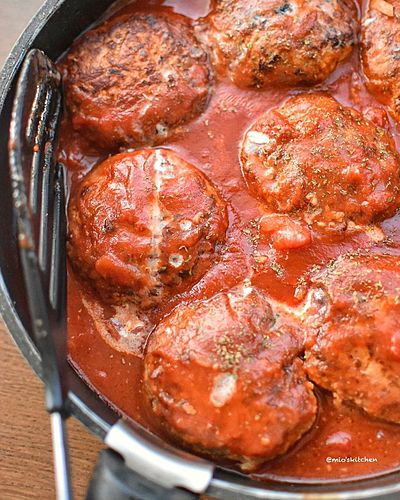 豆腐ハンバーグdeトマト煮込み