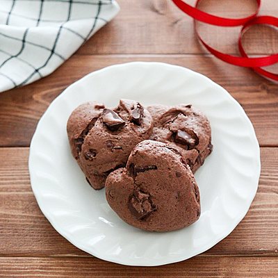 ハート型チョコココアスコーン