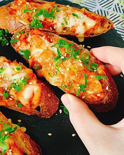 キムチーズトースト