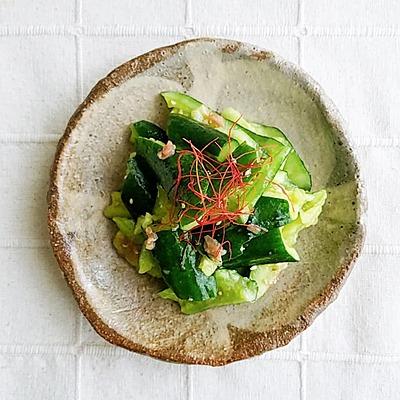 やみつき梅塩きゅうり