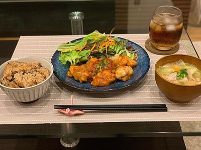 鶏のチリソース