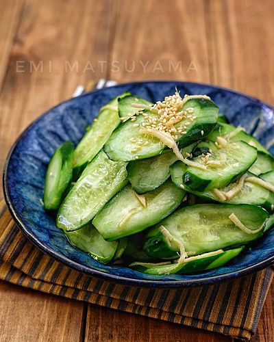 ポリ袋で簡単！＊きゅうりのやみつき生姜漬け＊