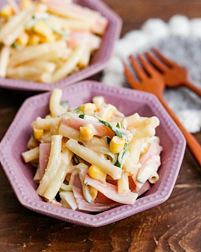 【作り置き】たまご入りで満足感アップ！我が家のオーロラマカロニサラダ