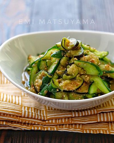 なすときゅうりのサッと和え