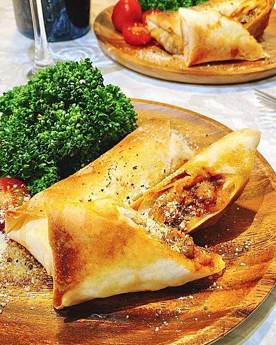 ラムのミートソース春巻き