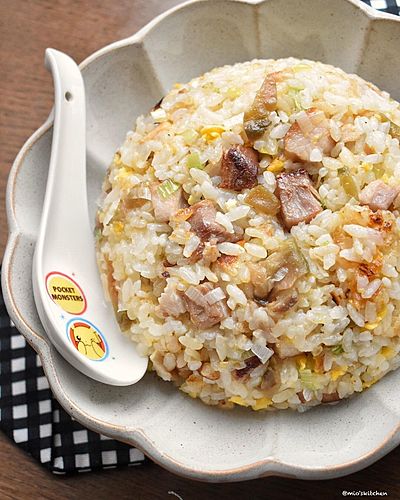 我が家の炒飯