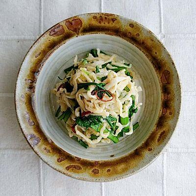 切り干し大根の中華風和え物