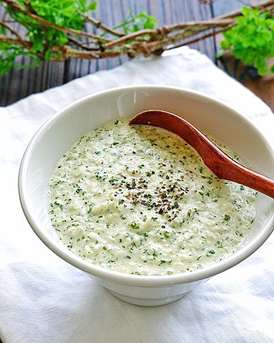 万能！にんたまパセリマヨドレッシング﻿