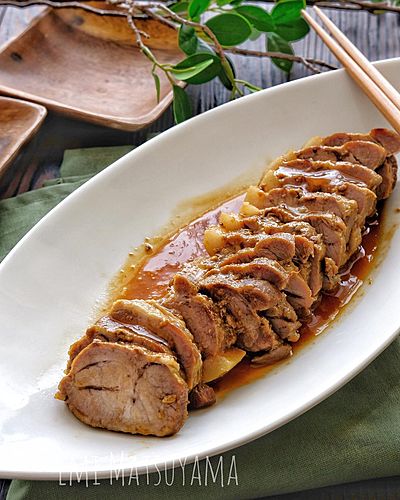 調味料全部大さじ1！＊ハニーマスタード煮豚＊