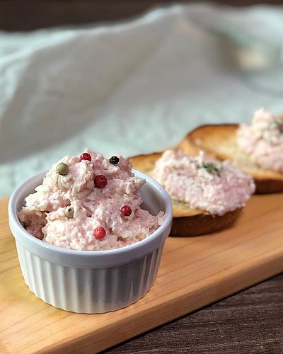 超カンタンな生ハムのパテ