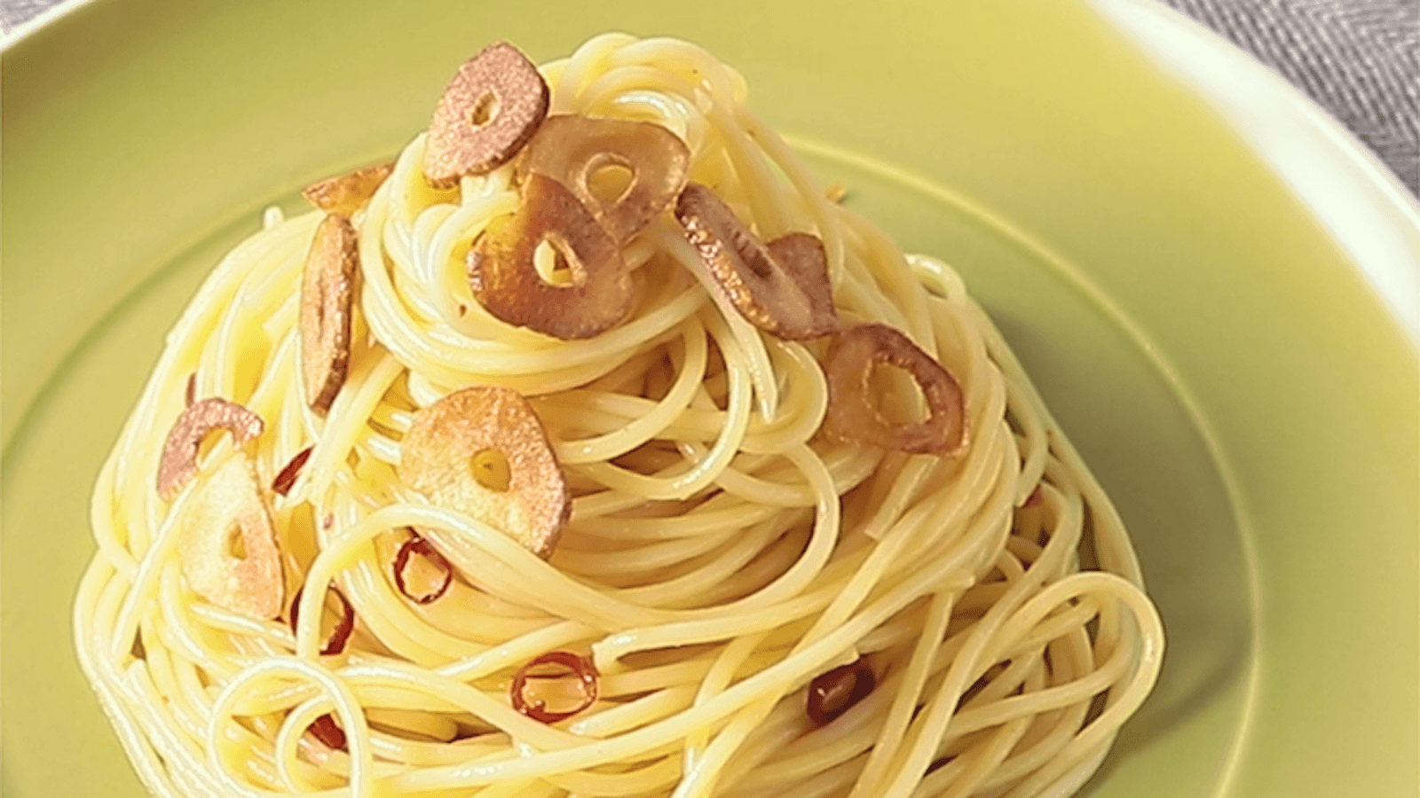 にんにく パスタ レシピ
