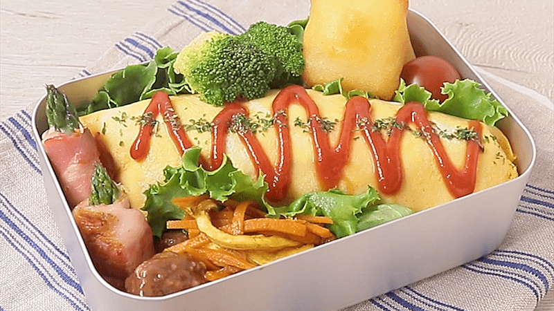 オムライス弁当のレシピおすすめの7選を紹介 | クラシル