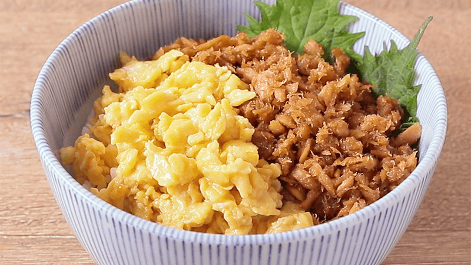 ツナ 卵 丼