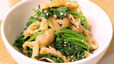 ほうれん草を使った 副菜レシピおすすめの49選を紹介