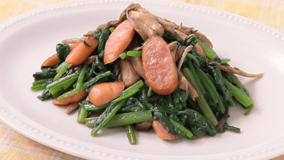 まいたけほうれん草のレシピおすすめの10選を紹介