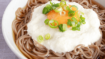 とろろ蕎麦のレシピおすすめの13選を紹介