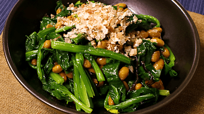 納豆ほうれん草のレシピおすすめの5選を紹介
