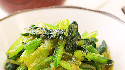 小松菜 ごまのレシピおすすめの30選を紹介