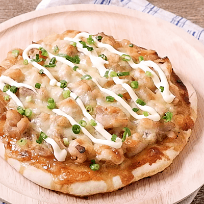 生地から作る 照り焼きチキンピザ 作り方・レシピ | クラシル