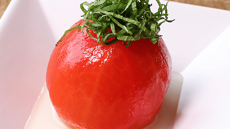 冷やしトマトのレシピおすすめの20選を紹介 | クラシル