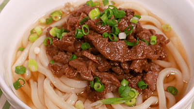 肉うどん 牛肉のレシピおすすめの30選を紹介